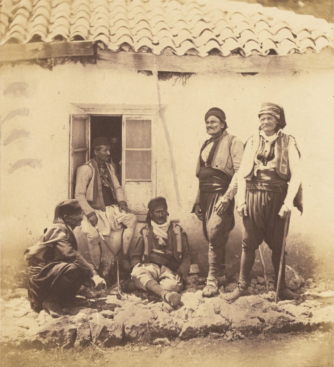 Group of Montenegrins by Roger Fenton