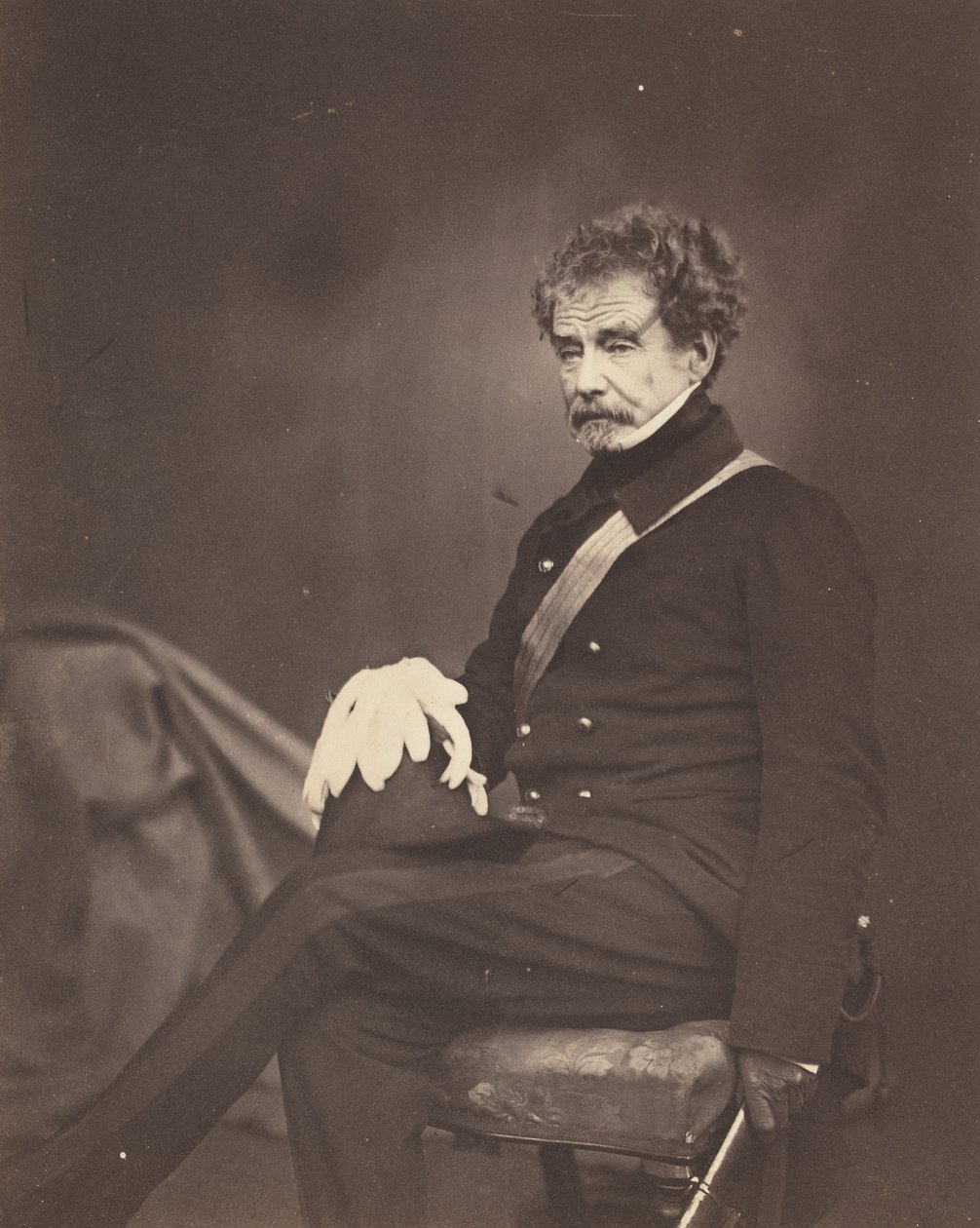Lieutenant General Sir Colin Campbell, G.C.B., 1855 by Roger Fenton