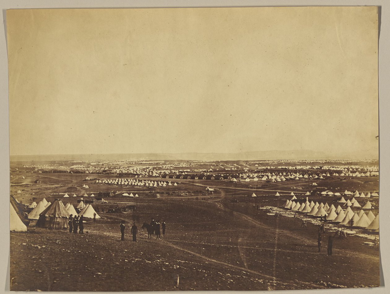 The Allied Camp before Sebastopol by Roger Fenton