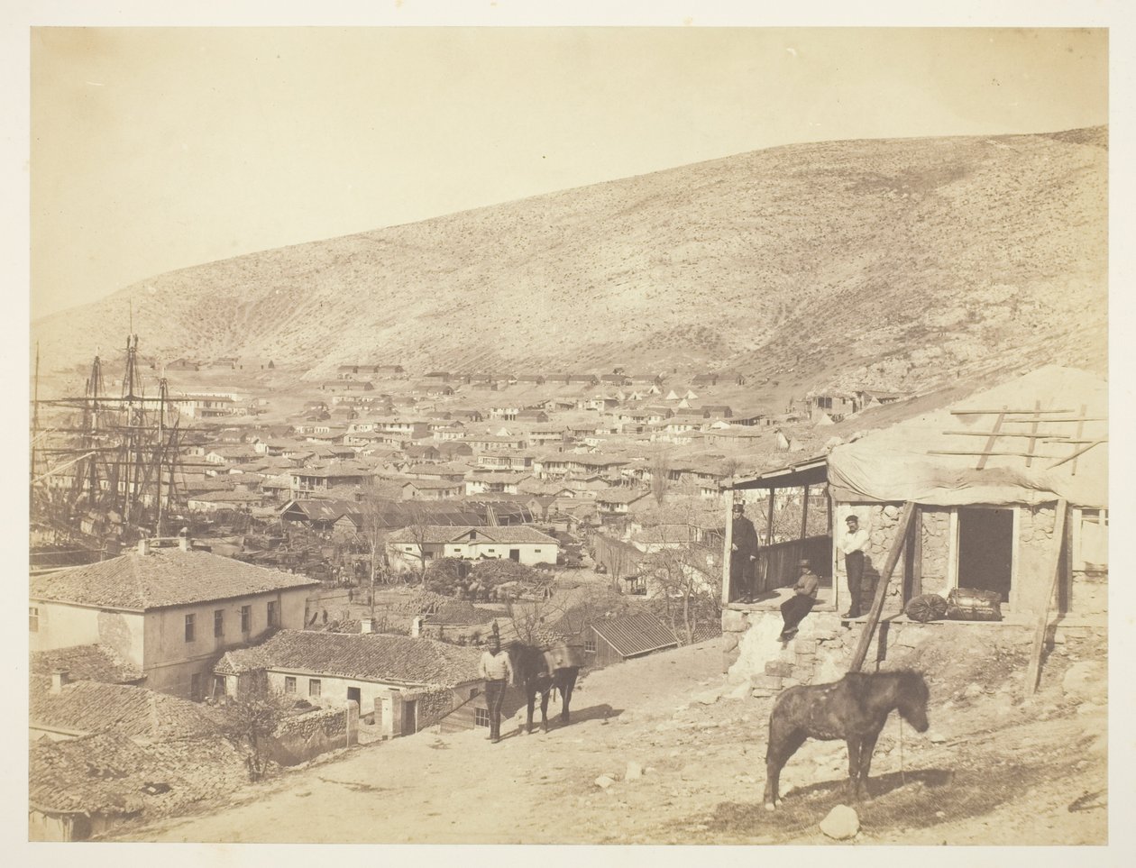The Town of Balaklava by Roger Fenton