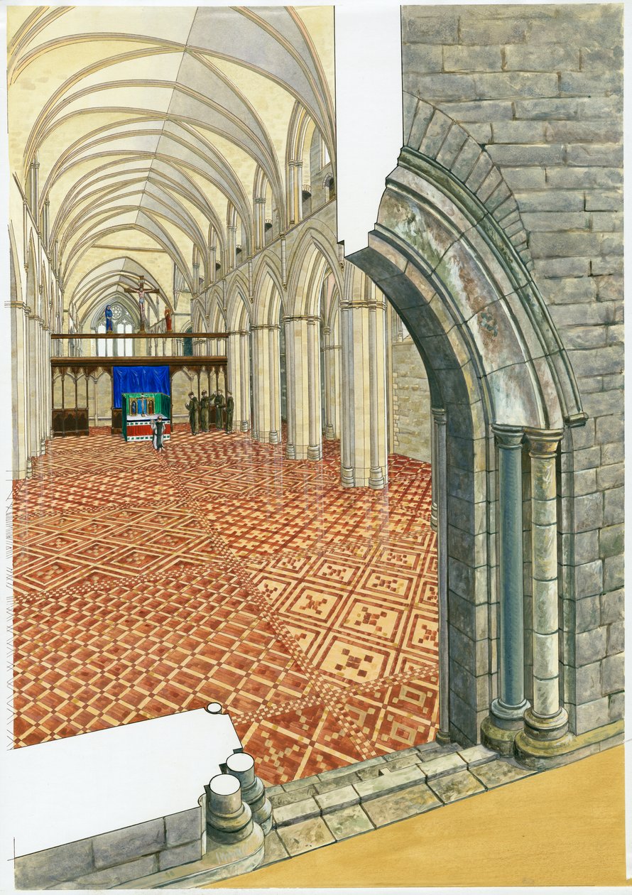 Netley Abbey by Roger Hutchins