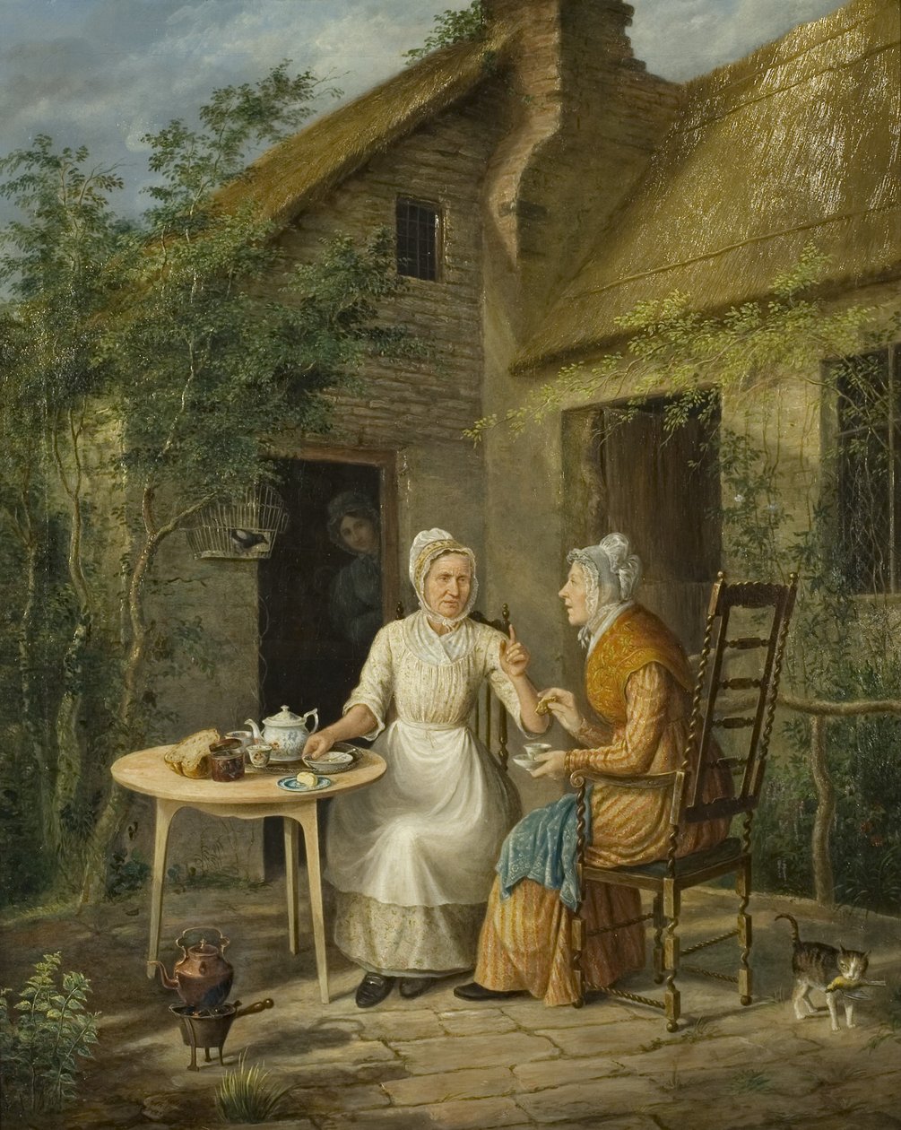 The Village Gossips by Rolinda Sharples