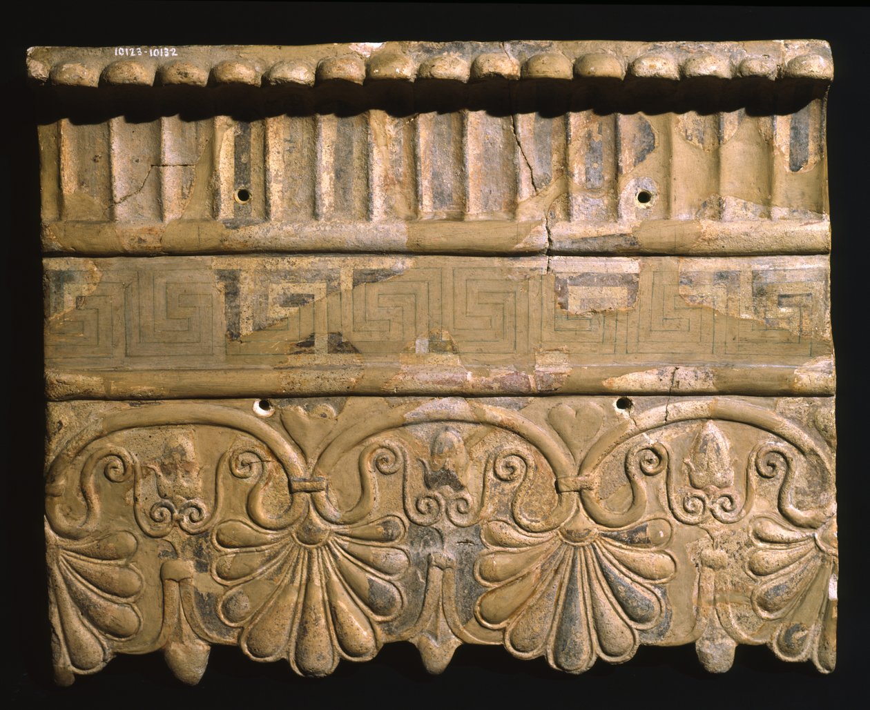 Antefix from the Temple of Mater Matuta at Satricum, Latium, Italy by Roman