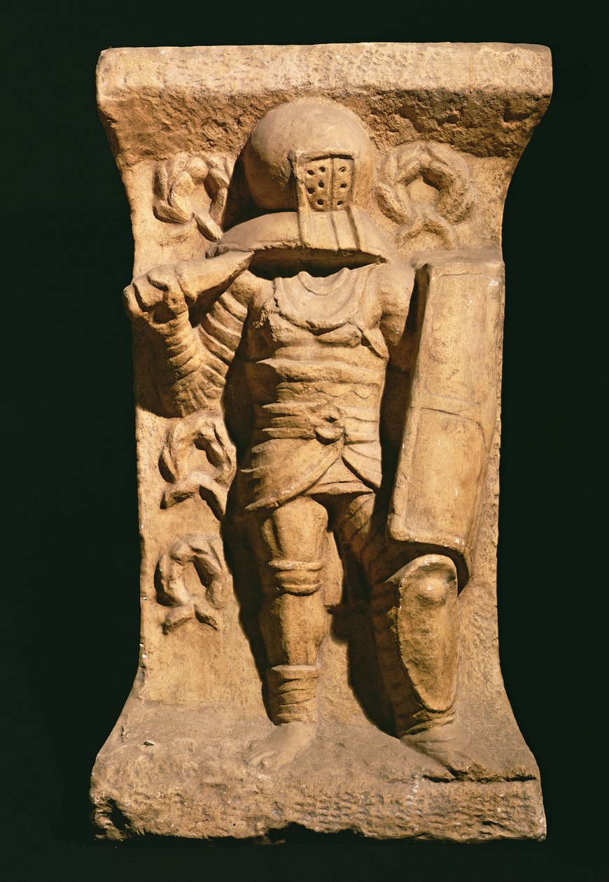 Relief Depicting a Secutor by Roman