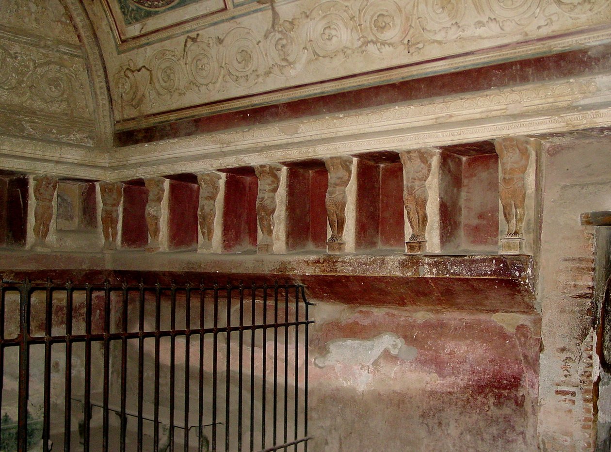 The Tepidarium of the Forum Thermae by Roman
