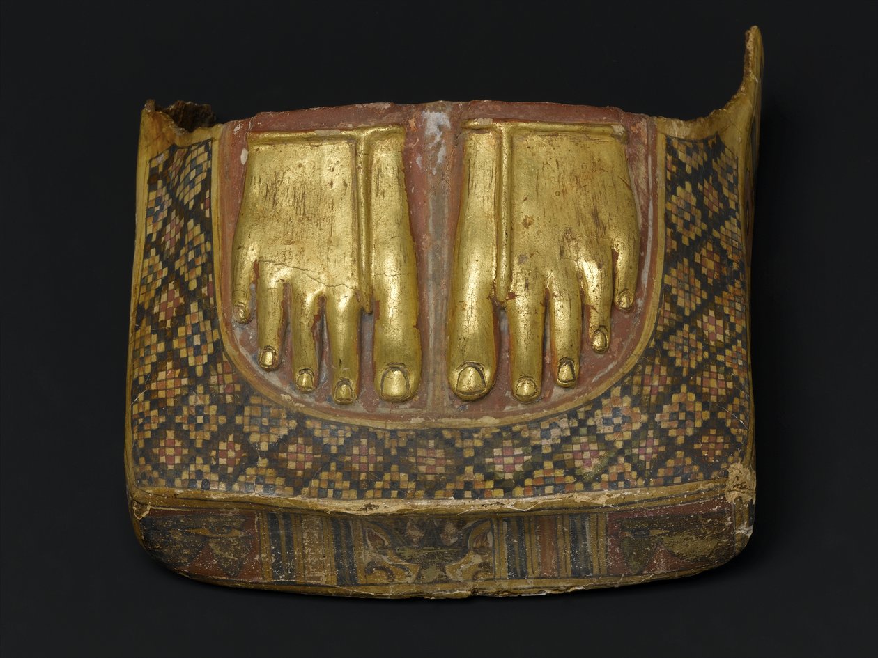 Footcase of a Mummy by Roman Period Egyptian