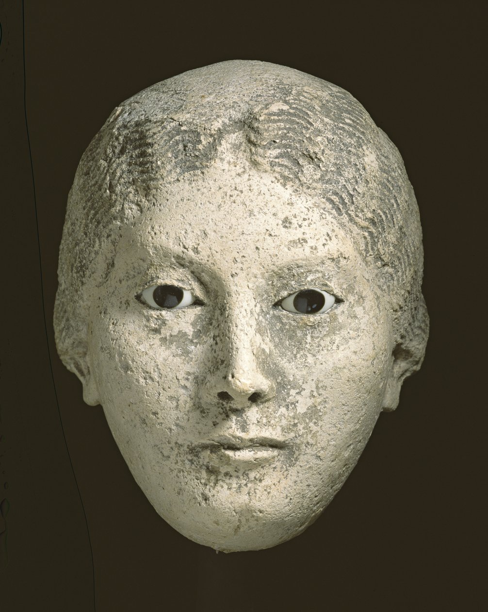 Model of the Head of a Woman by Roman Period Egyptian