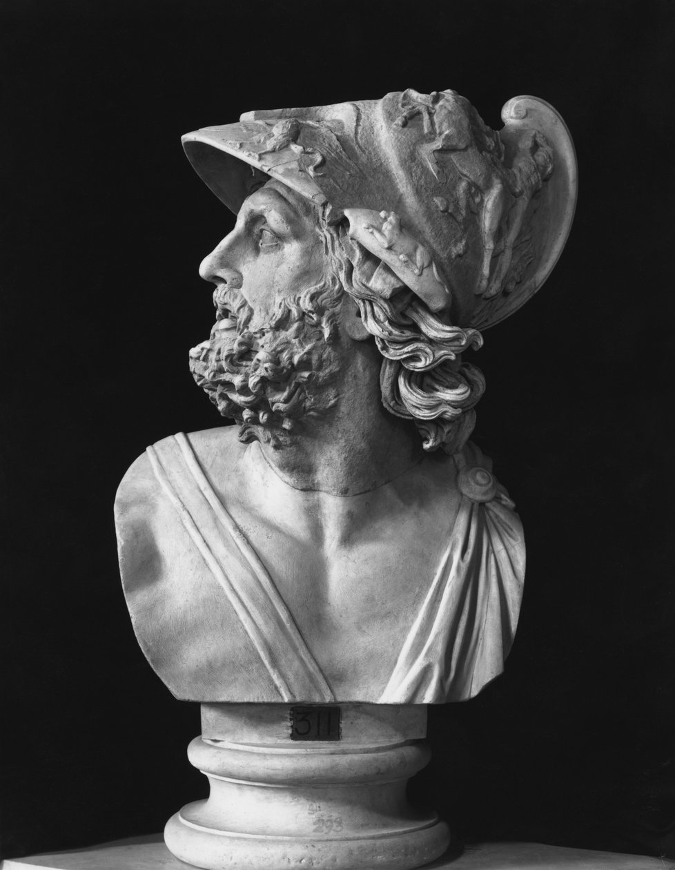 Bust of Menelaus by Roman Roman