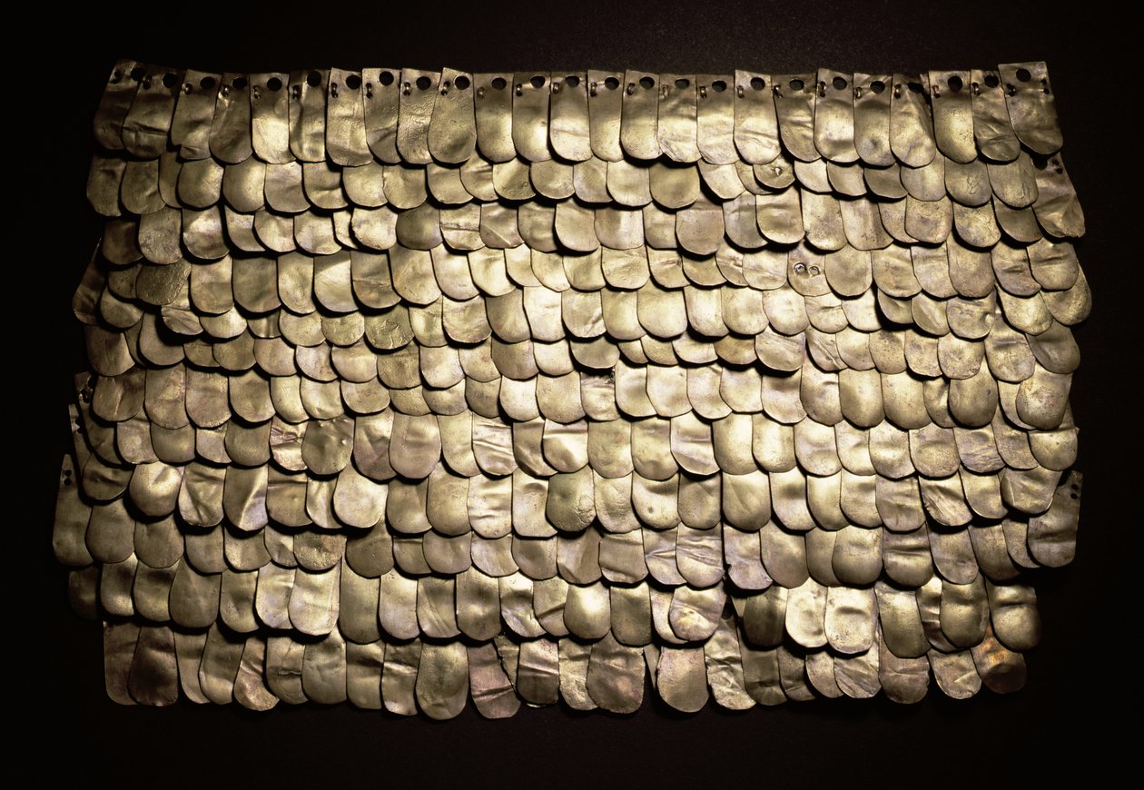 Scale-armour, from the Roman site at Newstead, Melrose by Roman Roman