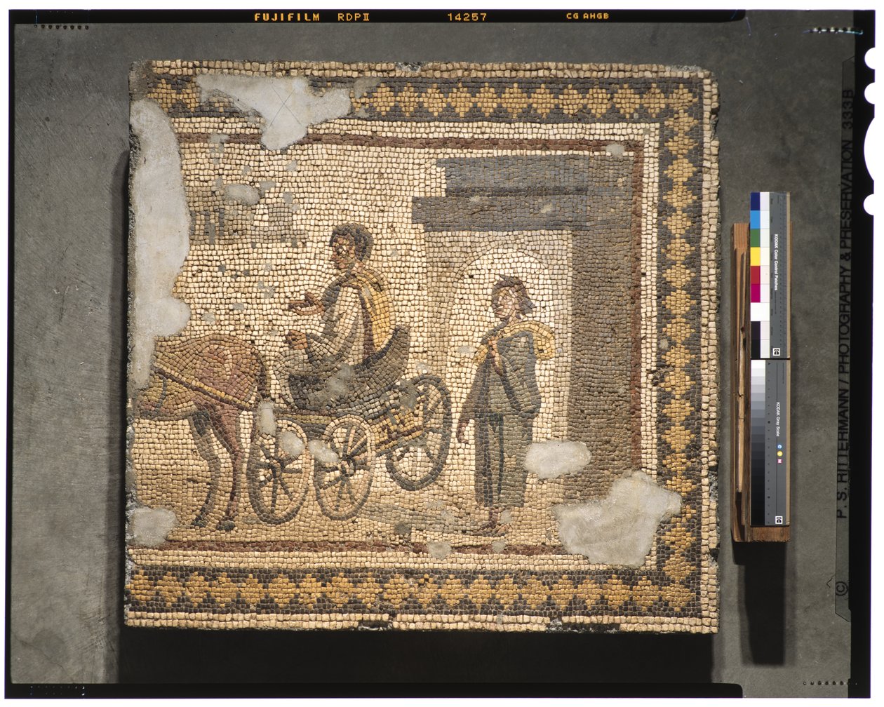 Departure (from The House of Menander), c.250 by Roman