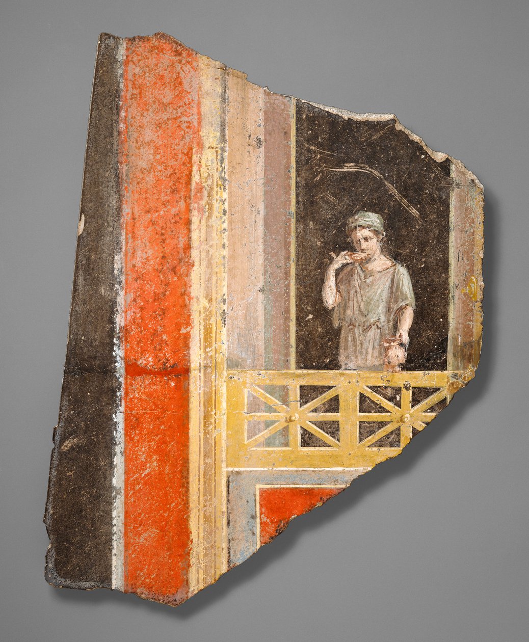 Fragment of a Woman on a Balcony by Roman