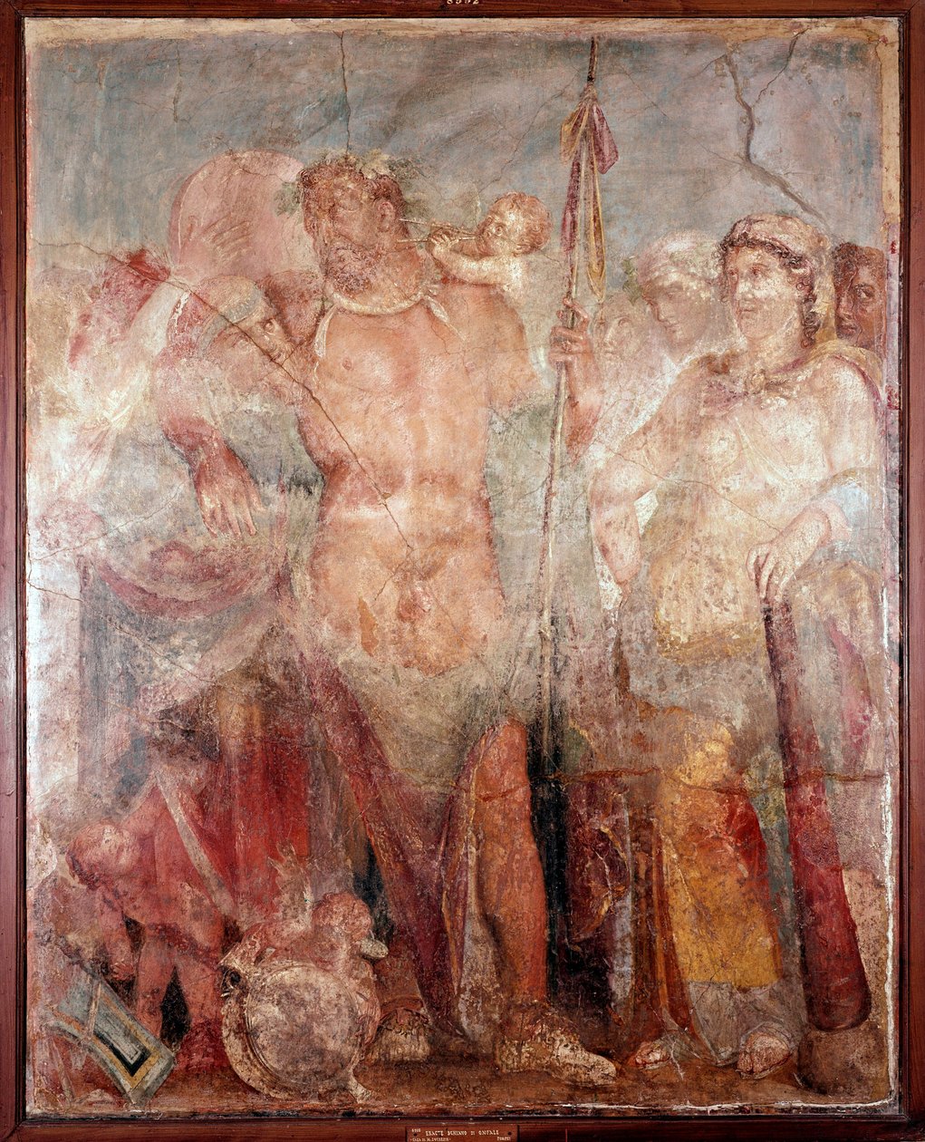 Hercules slave of queen Omphale by Roman