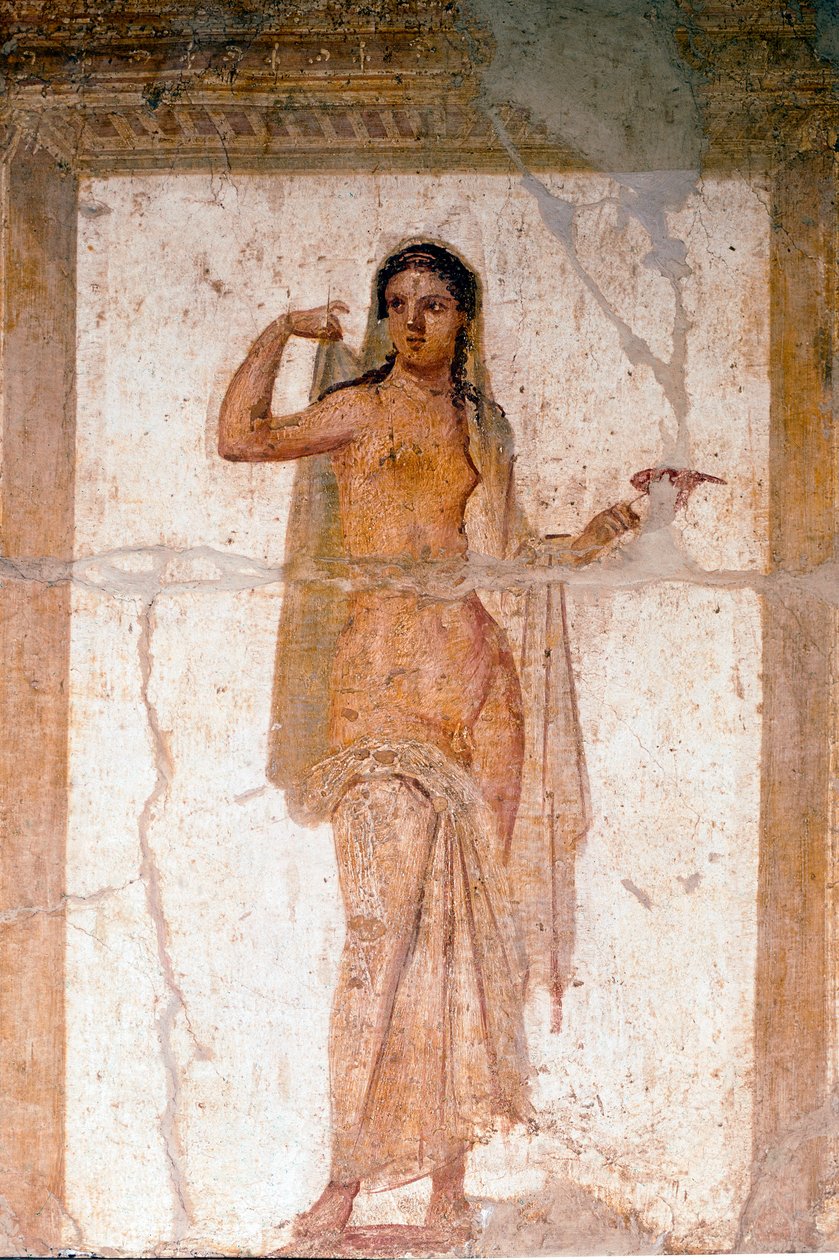 Hermaphrodite (fresco) by Roman