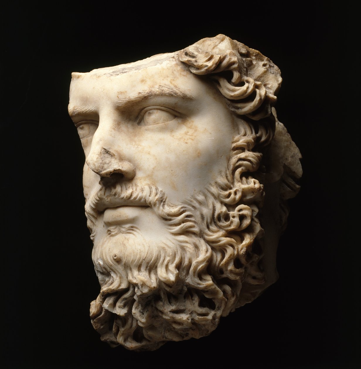 Portrait of the Co-Emperor Lucius Verus by Roman
