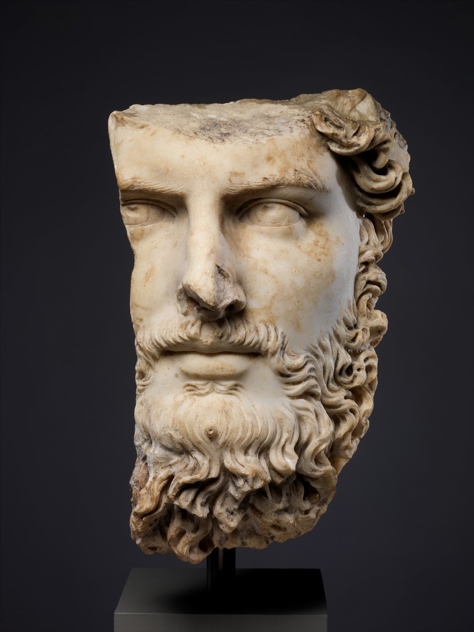 Portrait of the Co-Emperor Lucius Verus by Roman