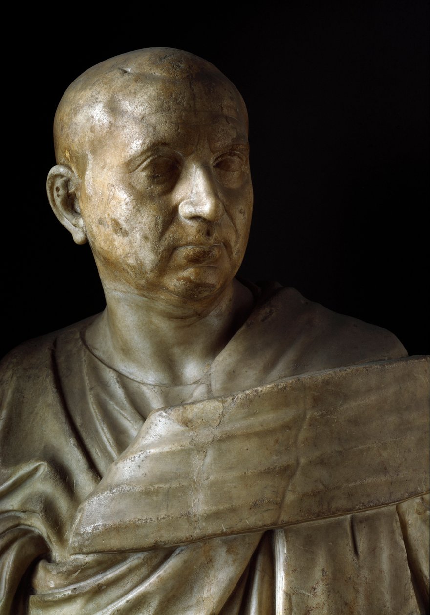 Bust of Scipio the African by Roman Roman