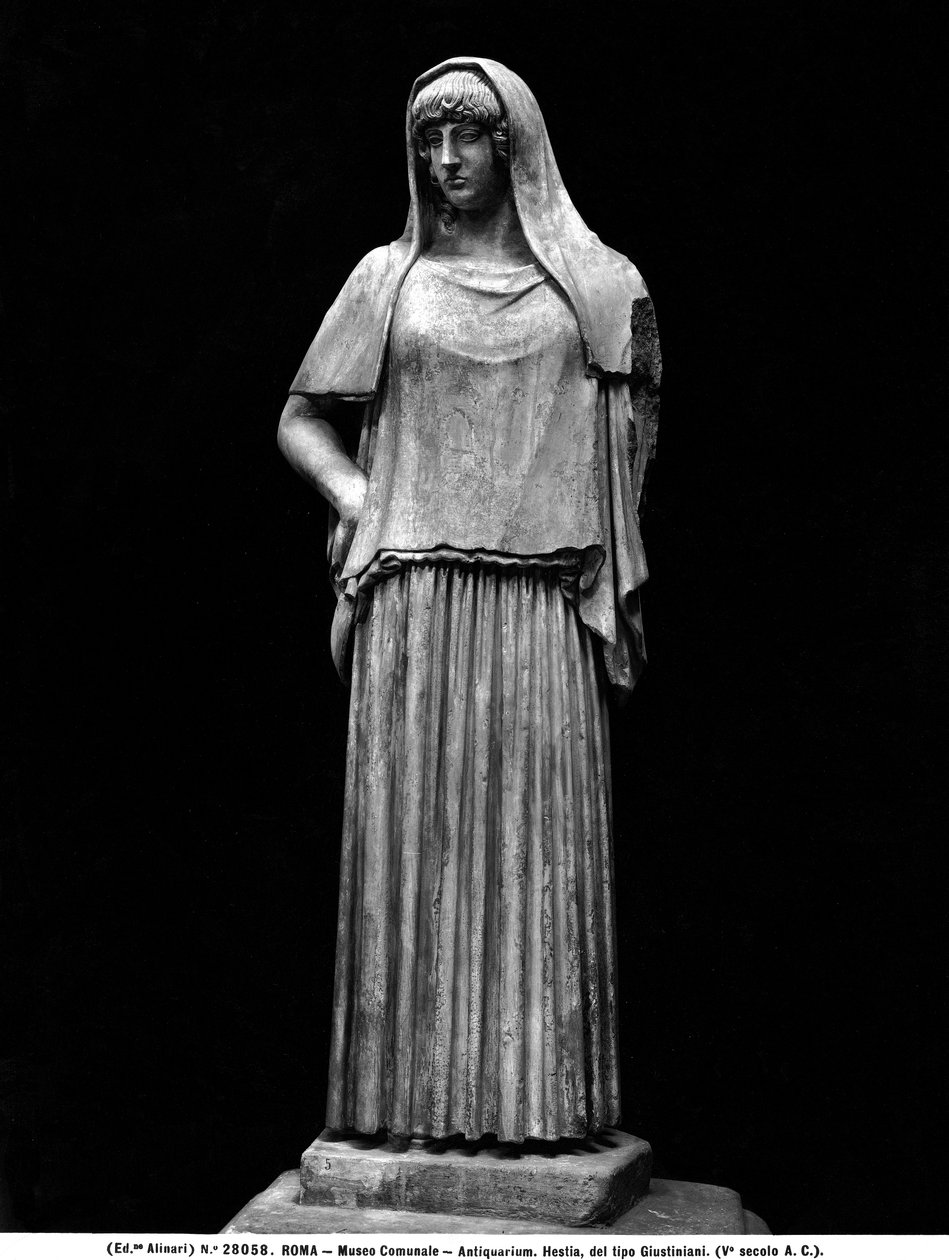 Statue of Hestia by Roman Roman