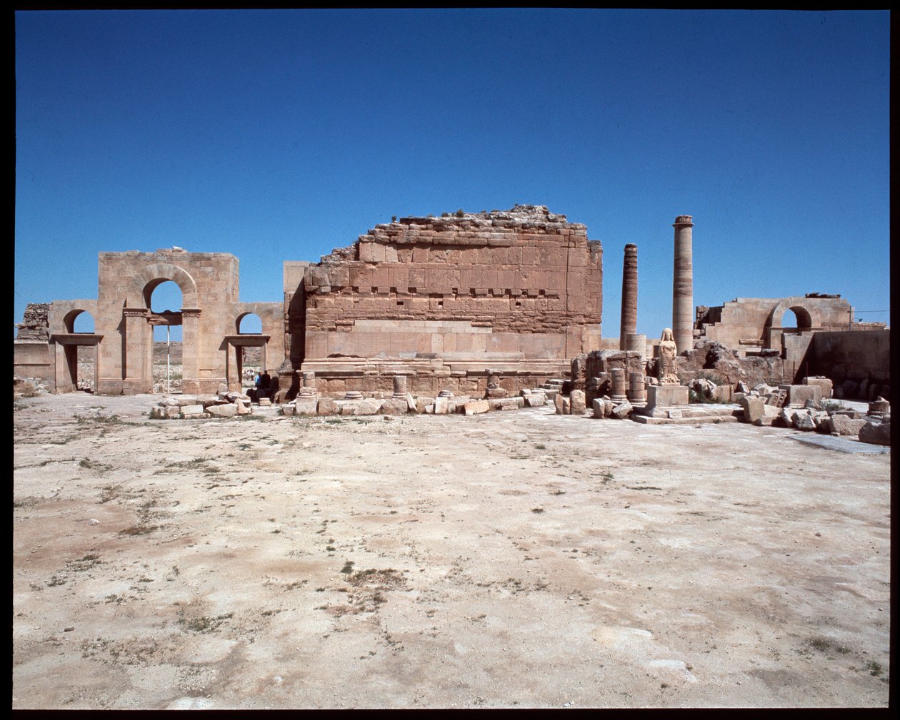 View of Roman Temple by Roman Roman