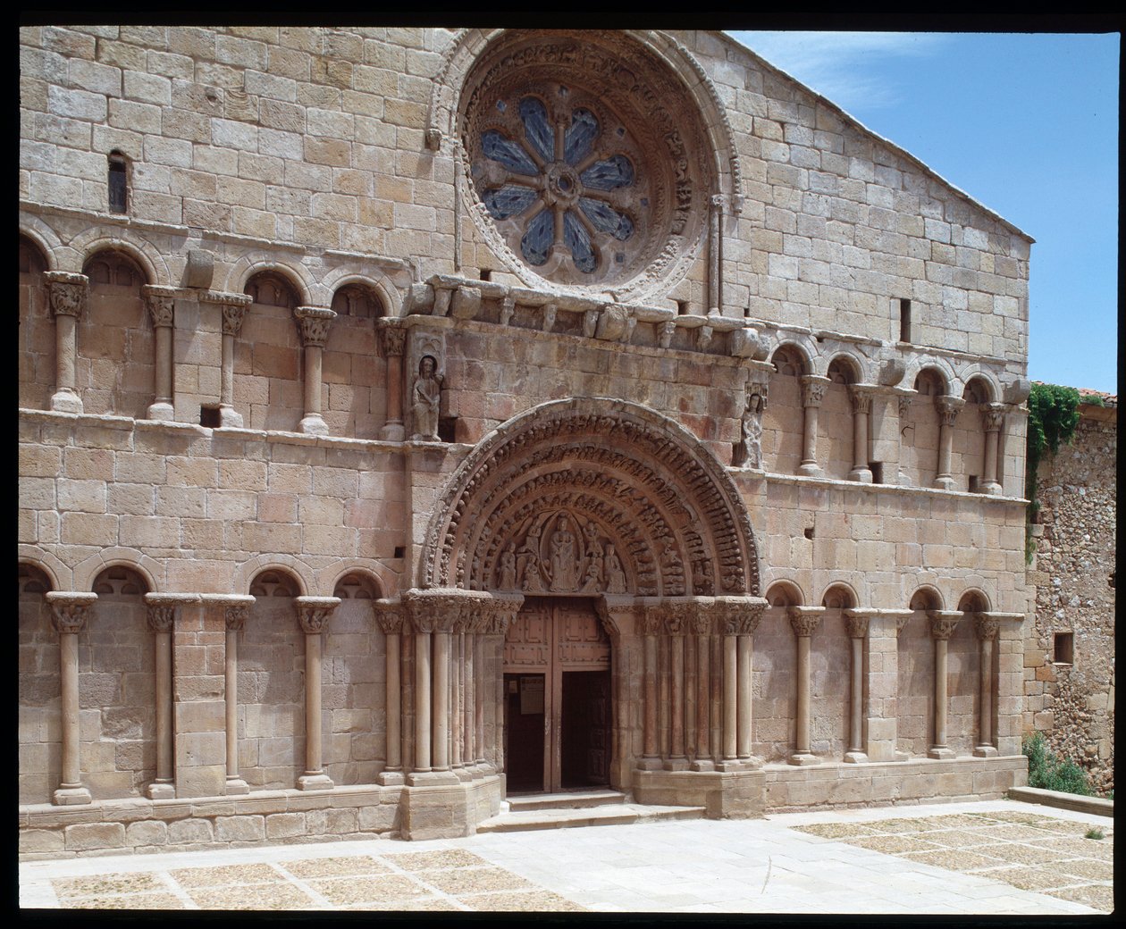 View of St Dominic church by Romanesque