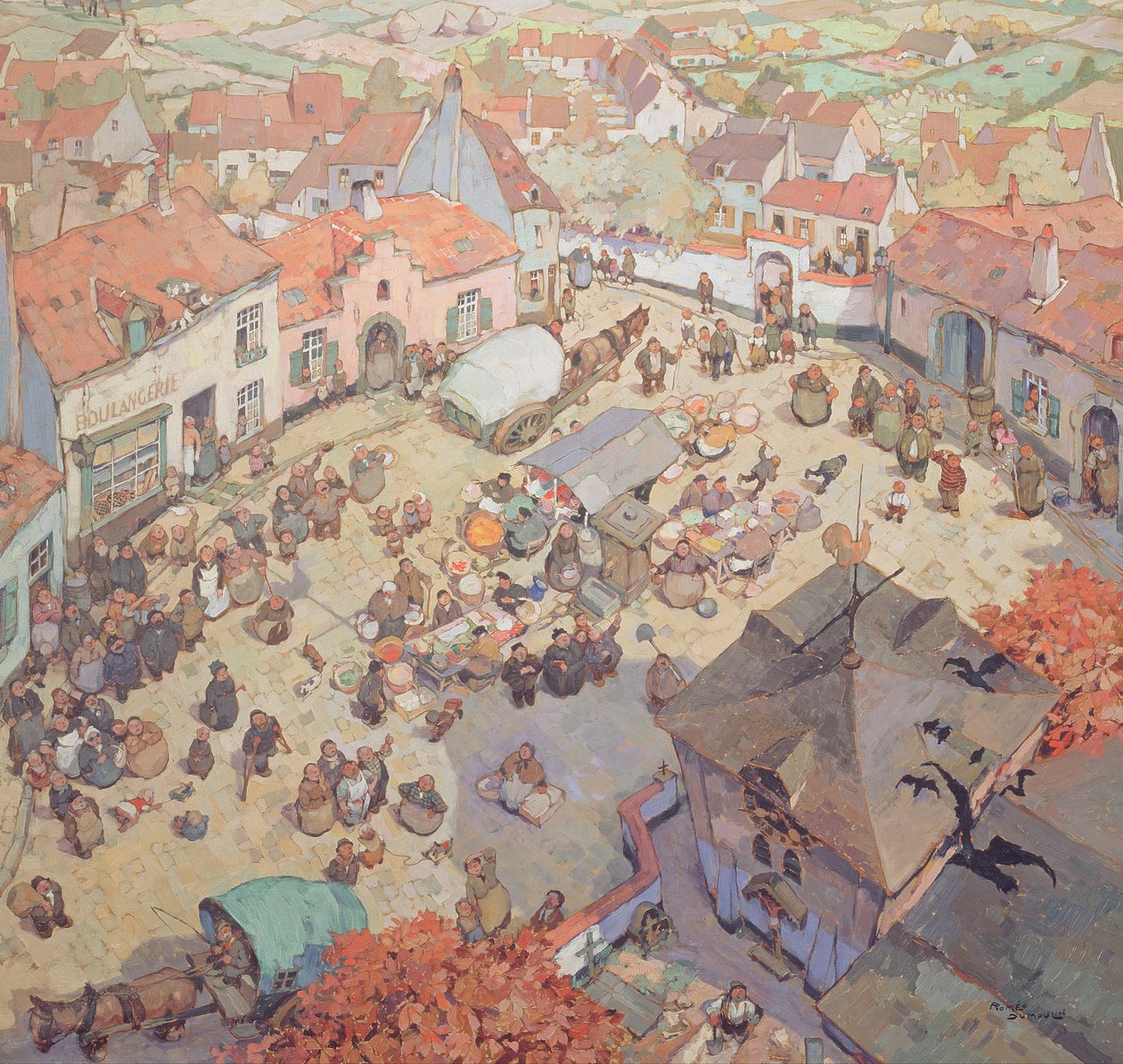In a Balloon by Romeo Dumoulin