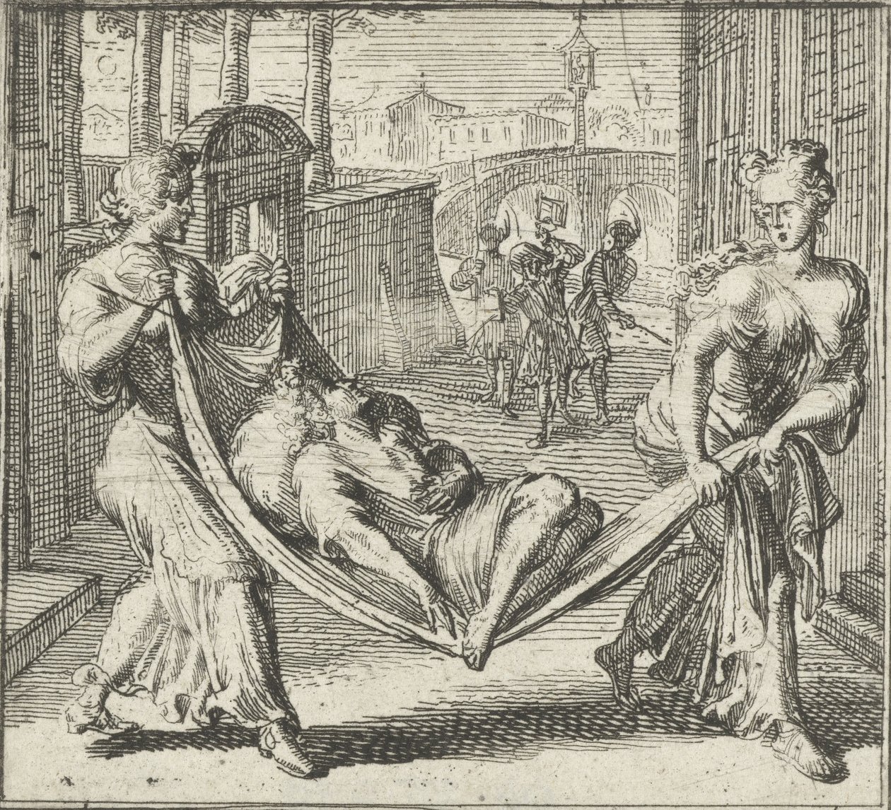 Decameron: Fourth Day, Sixth Story by Romeyn de Hooghe