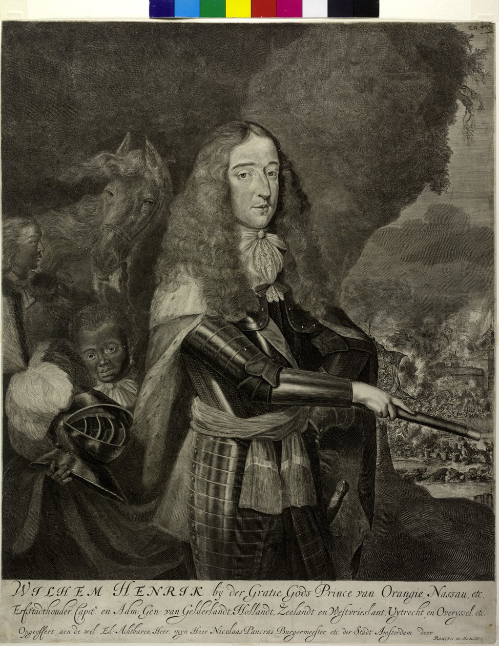 Prince of Orange William III by Romeyn de Hooghe