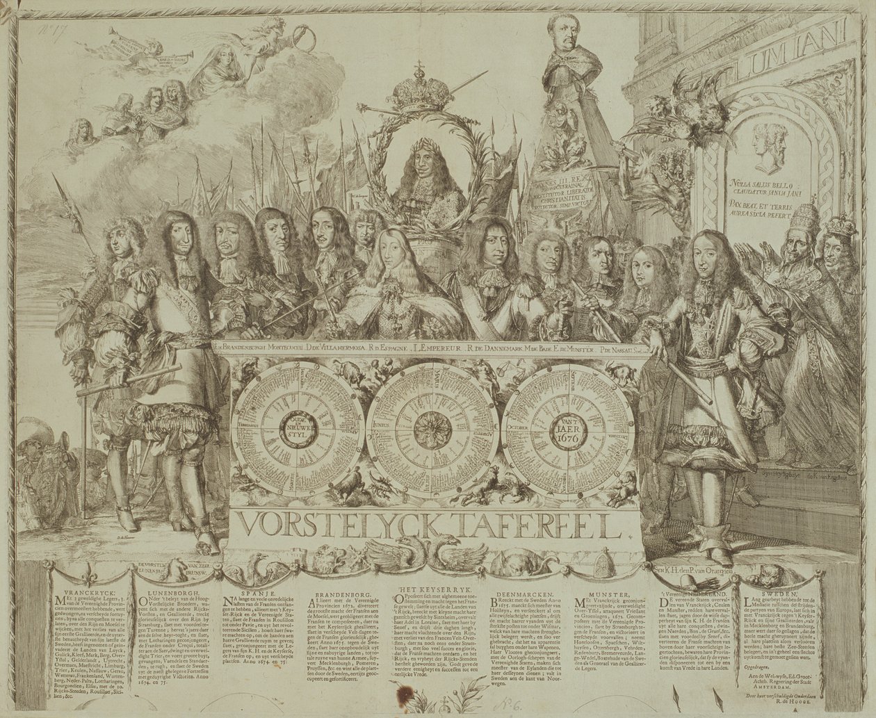 Vorstelyck Tafereel, c.1676 by Romeyn de Hooghe