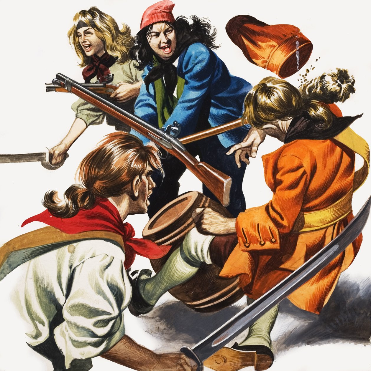 Female Pirates by Ron Embleton