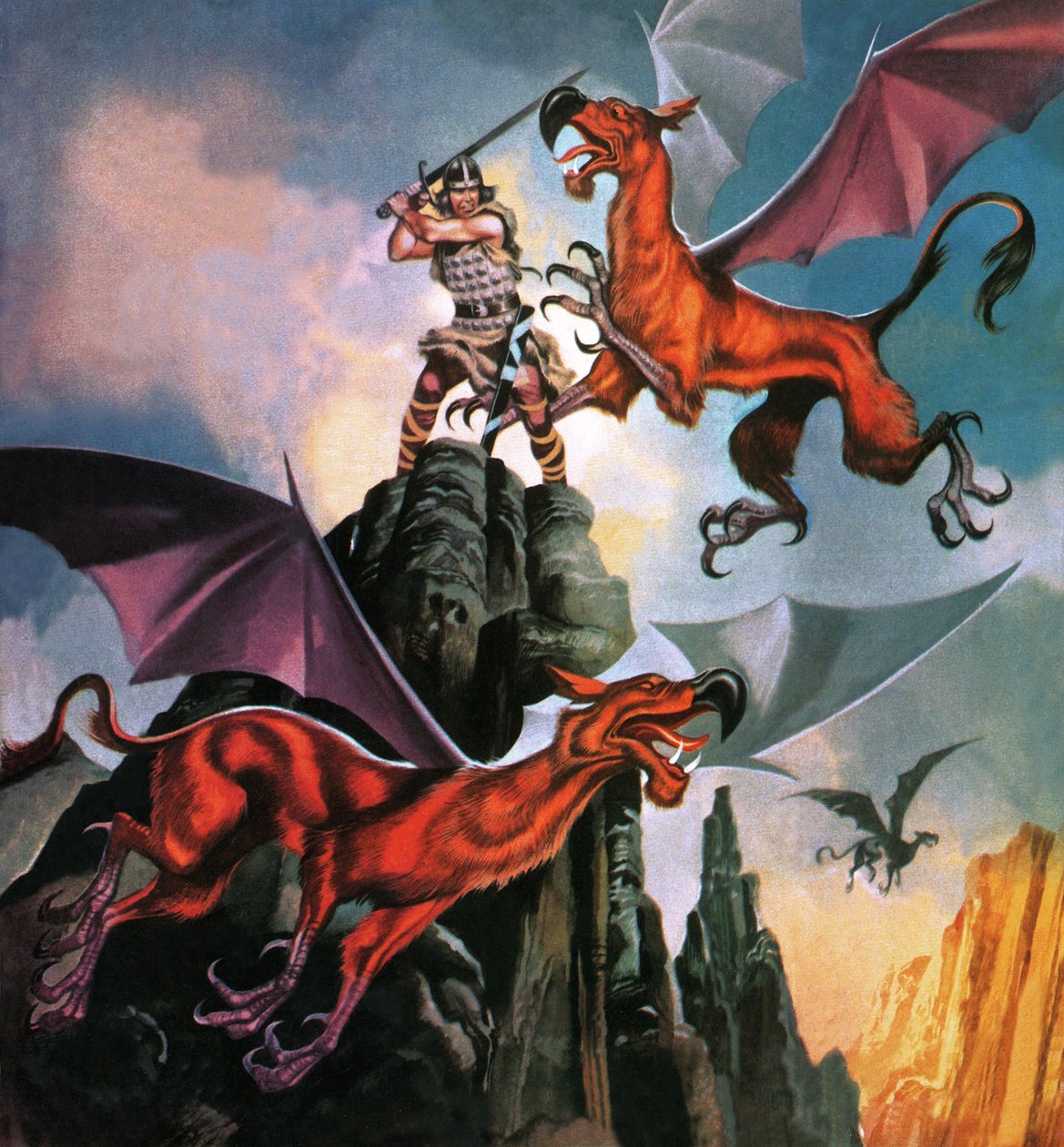Hagen and the Griffins by Ron Embleton