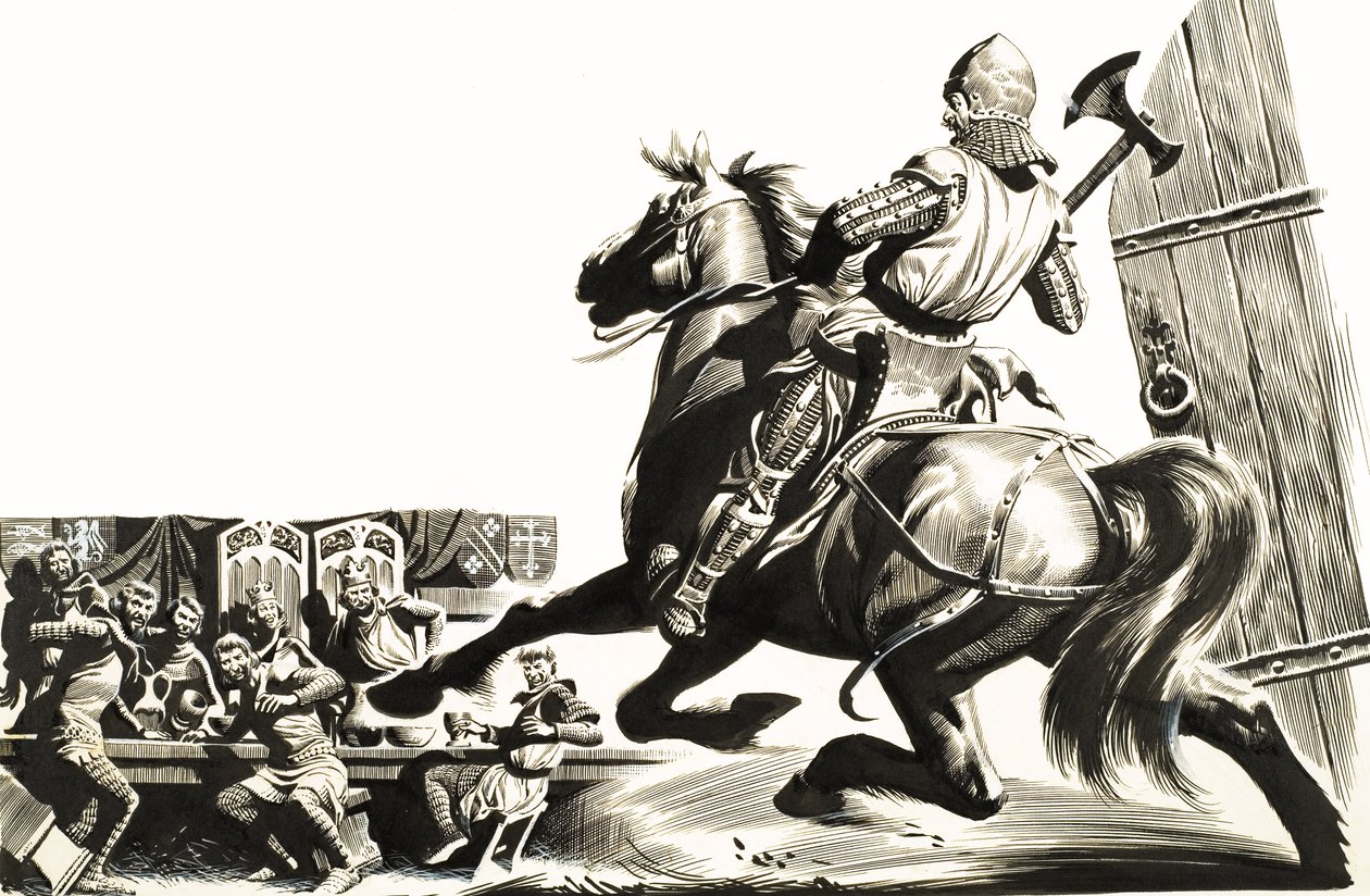 Sir Gawain and the Green Knight by Ron Embleton