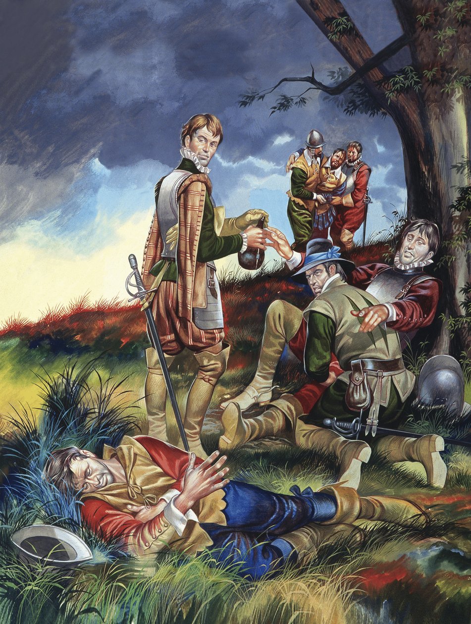 Sir Philip Sidney by Ron Embleton