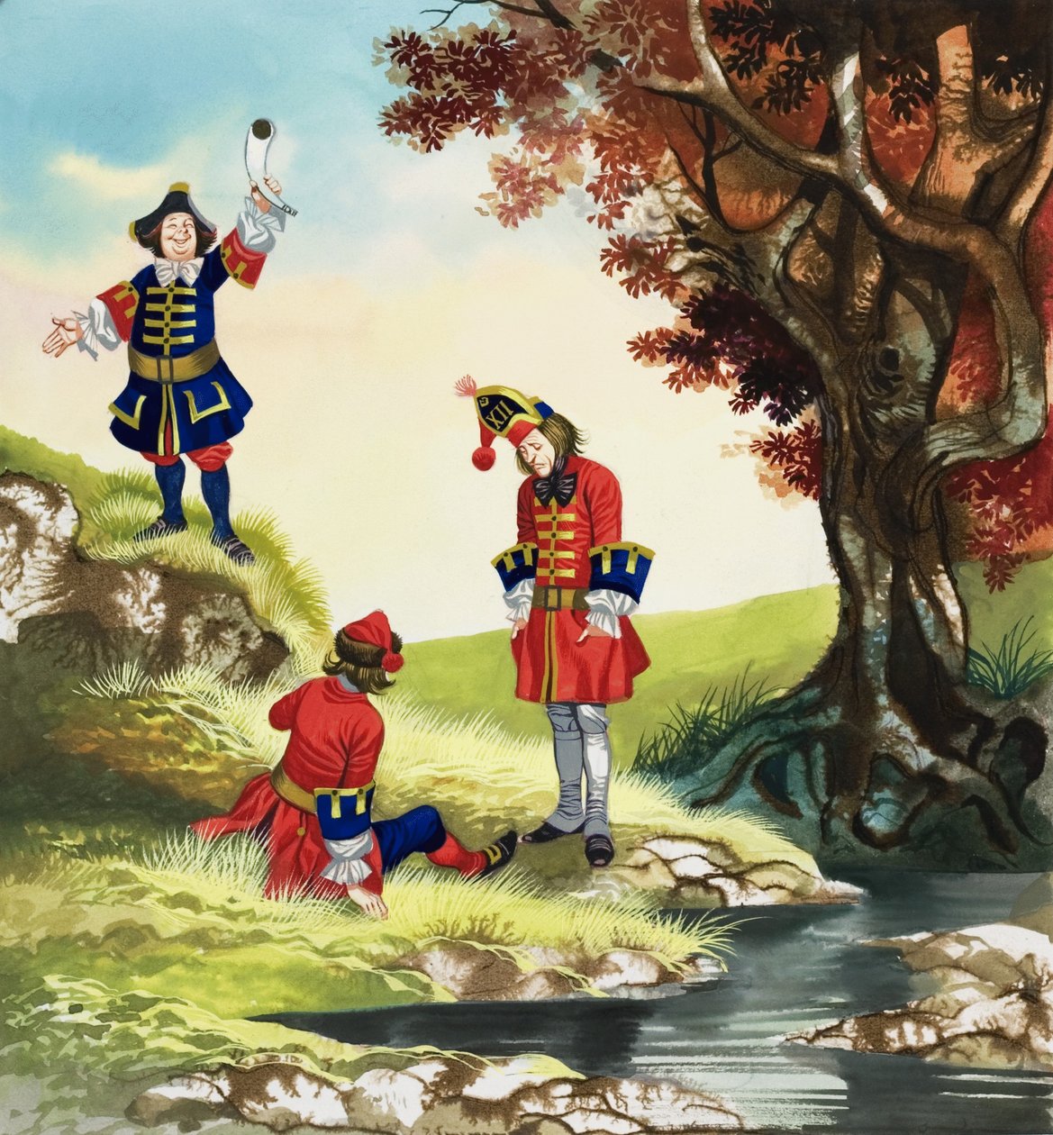 The Three Soldiers by Ron Embleton