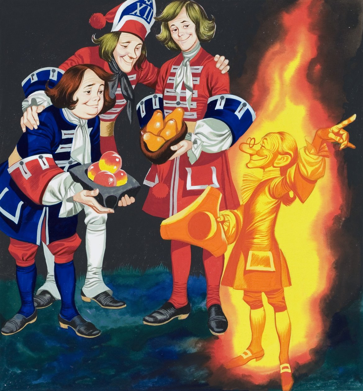 The Three Soldiers by Ron Embleton