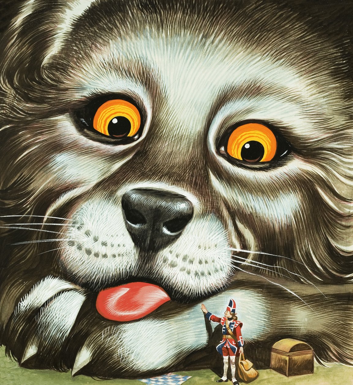 The Tinder Box by Ron Embleton