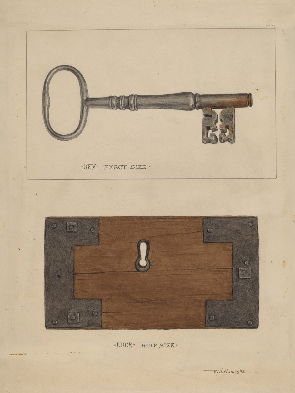 Key and Lock by Ronau William Woiceske