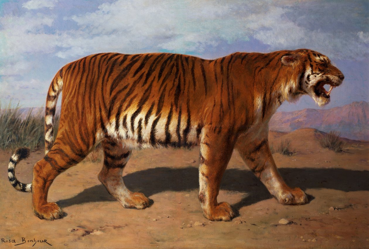 Stalking Tiger by Rosa Bonheur