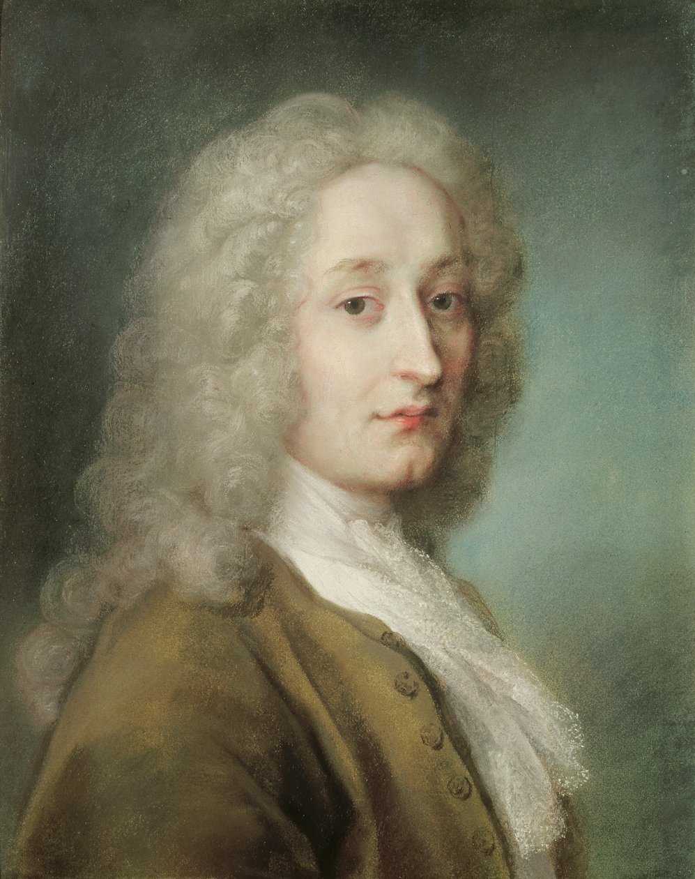 Portrait of Antoine Watteau by Rosalba Giovanna Carriera