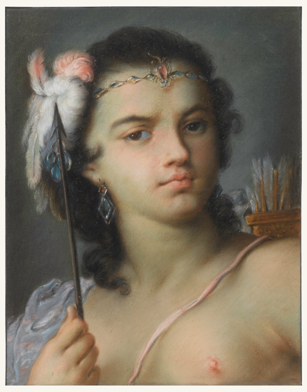 Personification of America, before 1720 by Rosalba Carriera