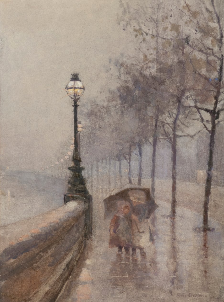 Children on the Embankment by Rose Maynard Barton