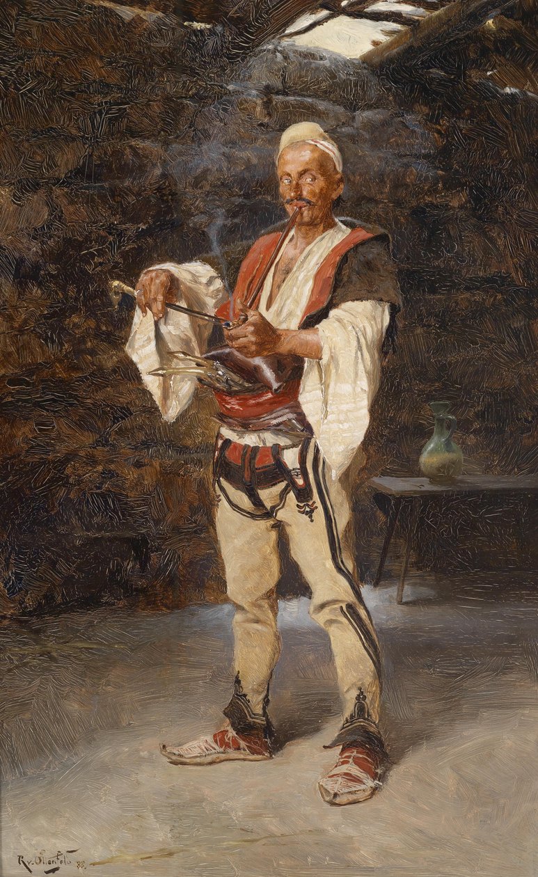 A Montenegrin by Rudolf Otto von Ottenfeld