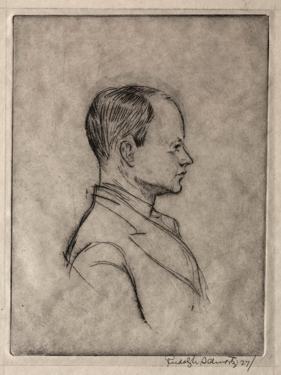 Portrait by Rudolf Schwartz