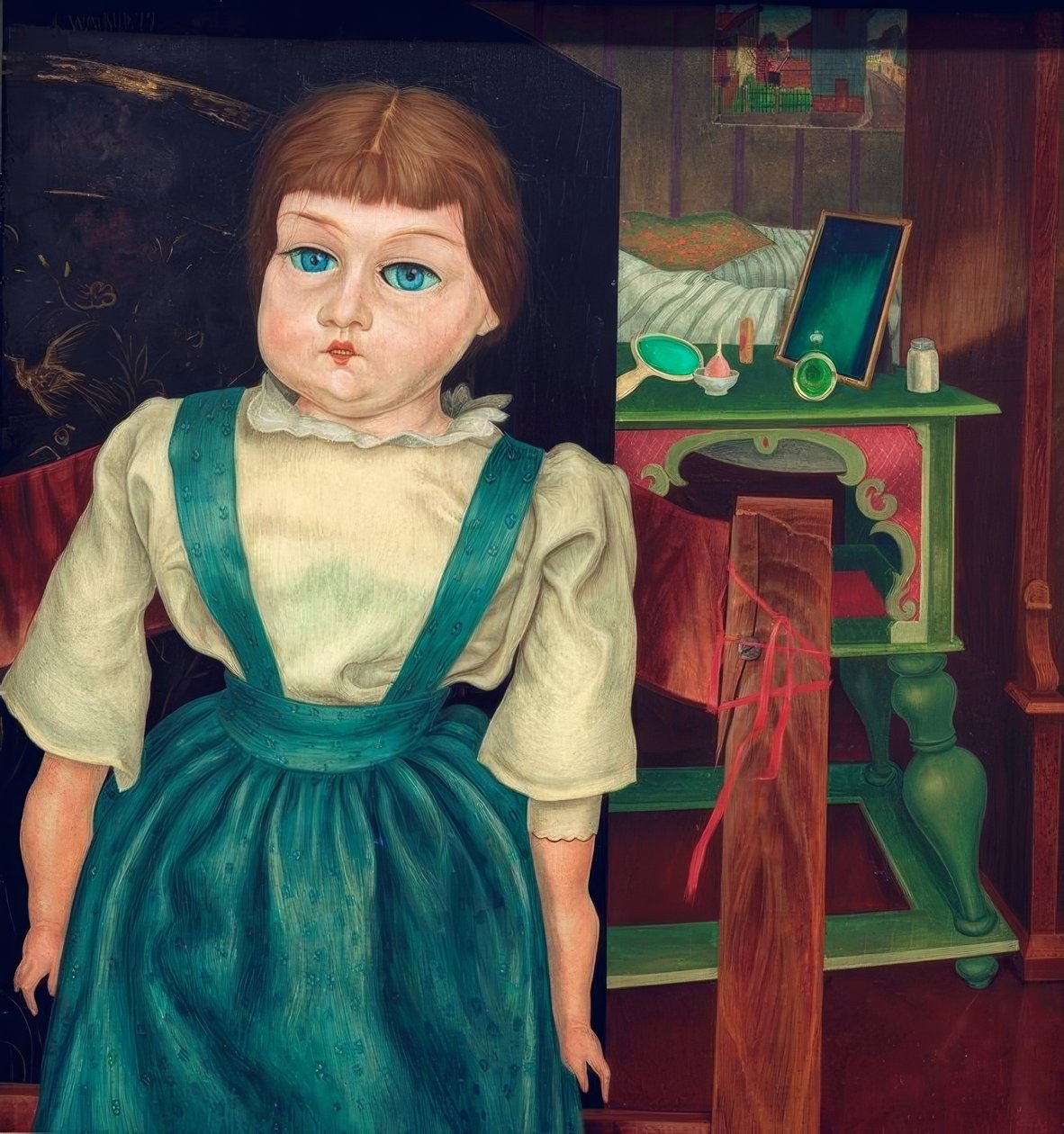 Doll and Interior by Rudolf Wacker