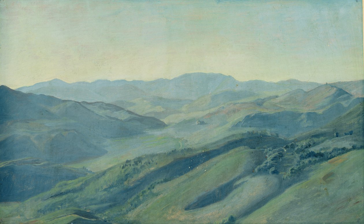 View of the Countryside in the Tyrol by Rudolph Friedrich Wasmann