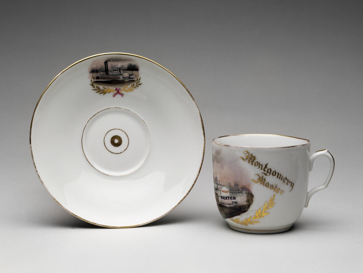 Cup and Saucer by Rudolph T. Lux