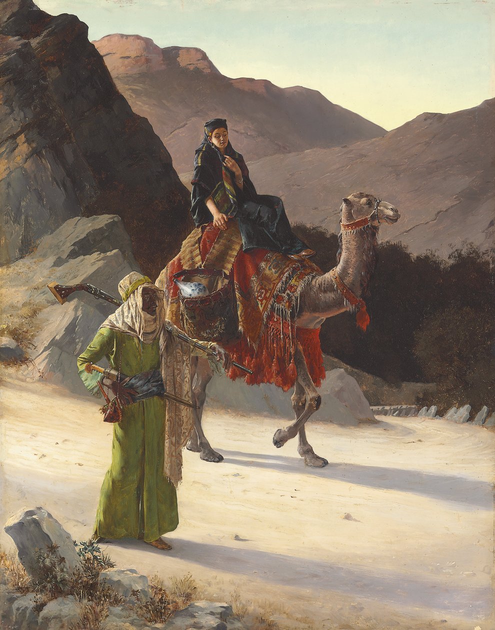The Escort by Rudolphe Ernst