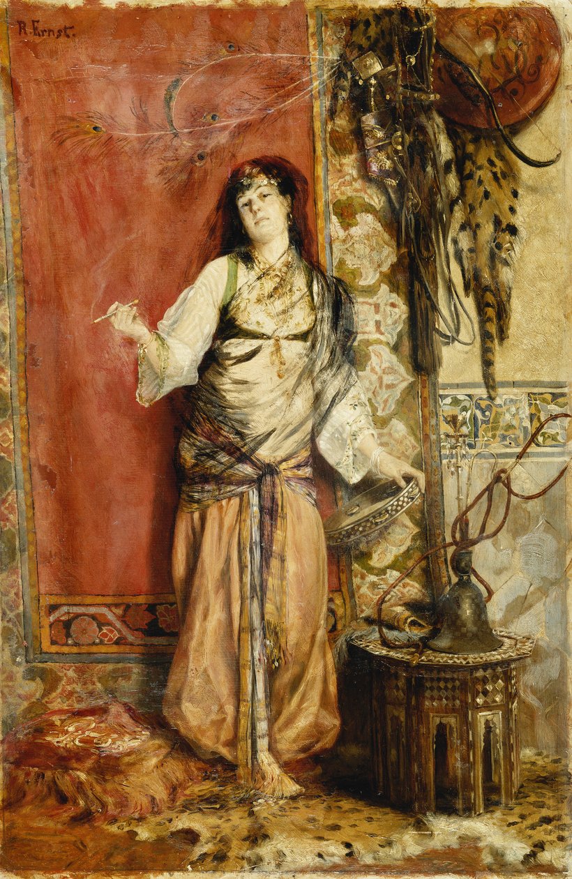 The Odalisque by Rudolphe Ernst