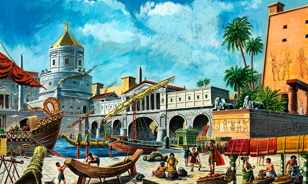 Alexandria by Ruggero Giovannini