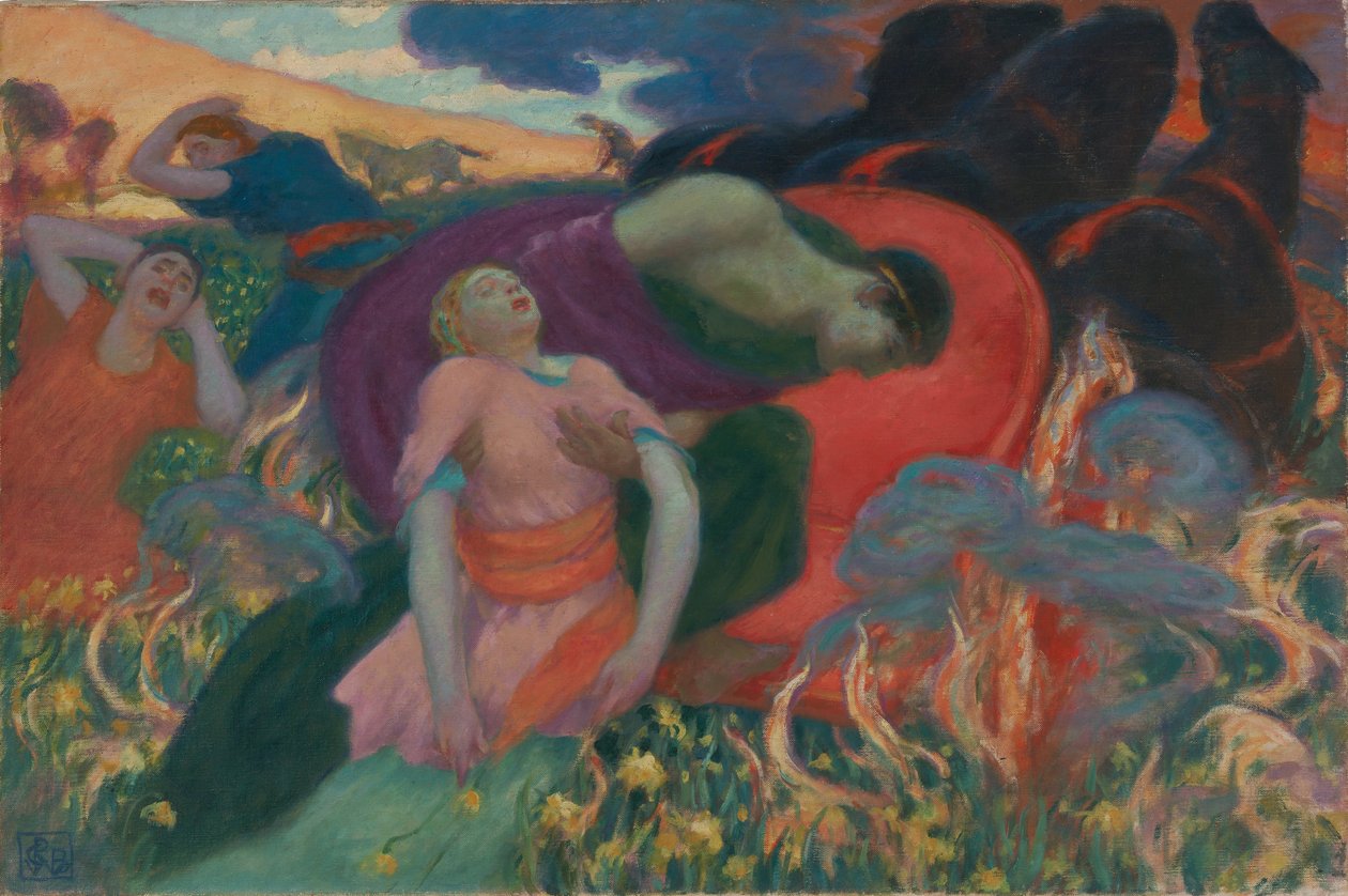 The Rape of Persephone by Rupert Bunny