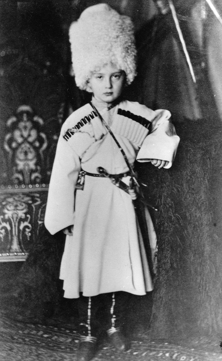 Portrait of Grand Duke Nicholas Mikhailovich of Russia by Russian Photographer