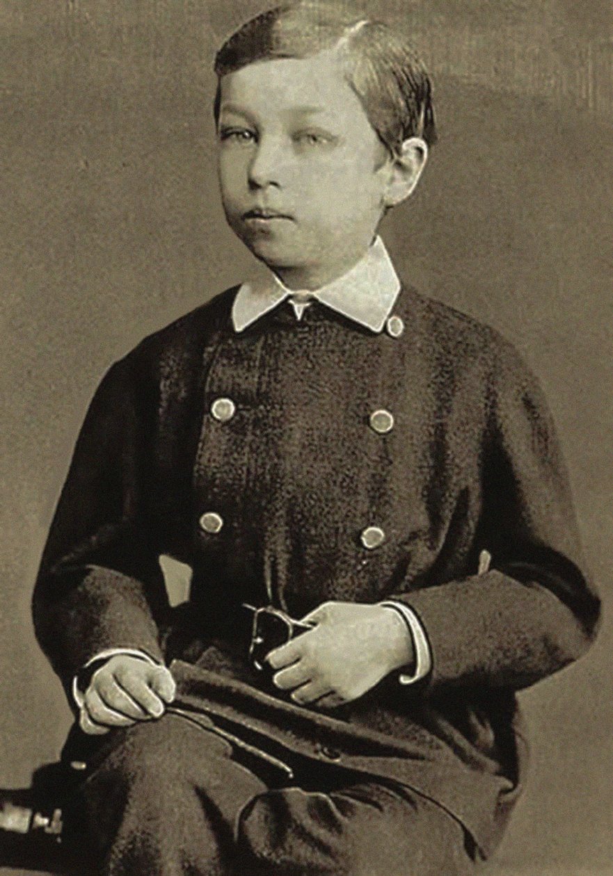 Kandinsky as a Child by Russian Photographer